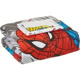 Sh Ticaret Taç Wall Crawler Desenli Pamuk Yorgan, Çok Renkli, Tek Kişilik - 001-Renkli - 1 x 32 x 27 cm