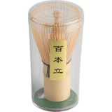 Sh Ticaret Toganoo Tea Matcha Çayı Fırçası Geleneksel Bambu Çırpıcı El Yapımı Köpürtücü Bamboo Whisk (Chasen) - Yeşil