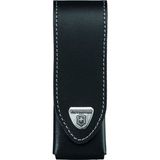 Sh Ticaret Victorinox Deri Çanta Çakı Için (Kemer Halkası, Cırt Cırtlı, Siyah, 3 cm x 12,2 Cm) Siyah