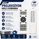 SH0015 Projeksiyon Akıllı Kumanda Çoklu Marka Uyumlu Universal Projektör Uzaktan Kumanda