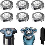 SH71 Yedek Başlıklar Philips Norelco Tıraş Makinesi Serisi 7000 ve 5000 Üçlü Tıraş Makinesi - Çok Renkli