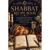 Shabbat Recipe Book: A Jewish Family Recipe Journal for Shabbat Meals, Challah, Traditional Recipes, Cooking Notes, Family Favorites & Inspirational Quotes