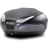 Shad Motosiklet Çanta - Topcase - Sh48 Siyah/Carbon Motosiklet Canta Ve Sirtlik (48 Litre)