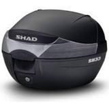 Shad Motosiklet Çanta - Topcase - Shad 33 Lt Arka Çanta - Tek Renk - Tek Beden