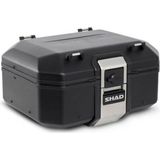 Shad Motosiklet Çanta - Topcase - TR37 Terra Black Edition Arka Çanta 37LT (Kask Siğmaz) - Tek Renk - Tek Beden