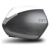 Shad SH36 Yan Çanta Siyah (Beyaz Kapaklı) - Standart - Tek Renk