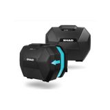 Shad Sh38x Genişletilebilir Karbon Yan Çanta Seti Sağ Ve Sol D0b38106 Siyah