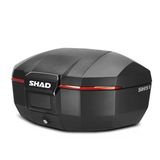 SHAD SH51 Karbon Kapaklı Motosiklet Topcase Arka Çanta 51L D0B51106