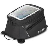 Shad SL20 Motosiklet Depo Üstü Çanta Mıknatıslı Bağlantı 12-15 Litre X0SL201F - Siyah