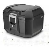 Shad Terra Tr-41 Siyah Alüminyum Arka Çanta 41 Litre Su Geçirmez ve Güvenli Kilit Sistemi