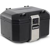 Shad Tr-48 Black Terra Alüminyum Arka Çanta - Motodede