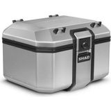 Shad Tr-48 Silver Terra Alüminyum Arka Çanta - Motodede