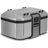 Shad Tr-55 Motosiklet Metal Arka Çanta Titanyum - Tek Renk - Standart