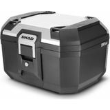 Shad TR46 Terra Arka Çanta - Aluminyum Kapak - Alüminyum - Siyah