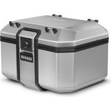 Shad TR48 Silver Motosiklet Arka Çanta 48 Litre Kapasiteli Top Case Motor Çanta Alümimyum - Çok Renkli - Standart
