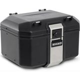Shad TR48 Terra Alüminyum Çanta - Black Edition D0TR48100B - Siyah