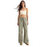 Shade Beli Lastikli Paça Detaylı Palazzo Kalıp Pamuk Gabardin Yazlık Pantolon, L, 60283323, Mint, Kadın