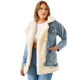 Shade Tedy Astar Denim Mont, 36, 60261105, Bej-Mavi, Kadın