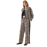 Shade Yan Çizgili Jogger Pantolon, S, 60501015, Leopar, Kadın