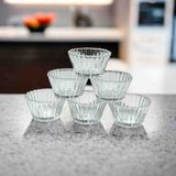 Shadelux Yektashop 6 Lı Sadaf Mini Cam Lokumluk - Sosluk