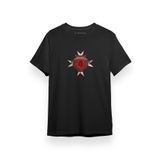 Shadow And Bone Healer Siyah Kısa kol Erkek Tshirt