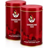Shahrzad Siyah Iran Teneke Kokusuz Kutu Çay 2X500 gr - 1 kg