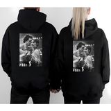 Shain 14 Şubat Sevgililer Günü Hediyesi Çift Kombin Sweatshirt - Siyah - XS
