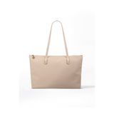 SHAKA Krem SHK272 Fermuarlı,astarlı,shopper El,kol ve Omuz Çanta
