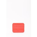 SHAKA Turuncu Shk181 Kroko Suni Deri, 4 Kartlık ve Para Bölmeli, Unisex Kartlık