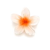 SHAKA Turuncu SHK2007 Lotus Çiçek Figürlü Mandal Saç Tokası