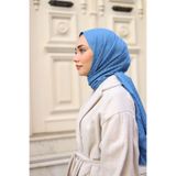 shalby Kazayağı Kaşmir Tesettür Şal Indigo indigo 90 x 190
