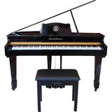 Shallreich Bartolomeo Cristofori Kuyruklu Dijital Piyano (Tabure & Kulaklık Hediyeli) - Parlak Siyah