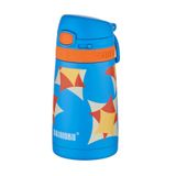 Shamobo Fiftyfifty Çocuk 350 Ml Pipetli Paslanmaz Çelik Termos Bpa İçermez 7 Renk Mavi