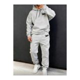 shams style UNISIX baskılı i oversize sweatahırt -eşofman altı 2li takım