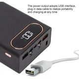 Shanrya 22.5W DIY Güç Bankası, 12x18650 Pil Saklama Kutusu Çift USB Mobil Güç Kaynağı Cep Telefonu için Hafif