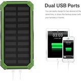 Shanrya WinmetEuro Taşınabilir Powerbank, 20000 mAh Büyük Kapasiteli Güç Bankası Kılıfı Güç Tasarrufu Ev için Okul için Açık Hava (yeşil)