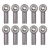 Share Goo 10 Adet ShareGoo M3 Rot Ucu Bilyalı Kafa Tutucu Bağlantı 3 mm Dişli Bilyalı Mafsal Redcat HSP Traxxas Eksenel 1/10 RC Araba Kamyon Tekne Kendin Yap Robot Uçak, L26 mm (Titanyum)