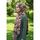Sharell Bambu Kraş Pamuk Şal (Gri) 211-123