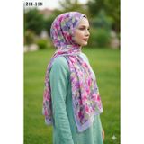 Sharell Bambu Kraş Pamuk Şal (Lila) 211-118