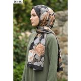 Sharell Desenli Bambu Kraş Pamuk Şal 281-112