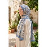 Sharell Desenli Bambu Kraş Pamuk Şal 319-116