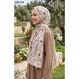 Sharell Desenli Bambu Kraş Pamuk Şal 319-119