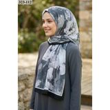 Sharell Desenli Bambu Kraş Pamuk Şal 323-112