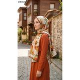 Sharell Fransız İpeği Şal (Kızıl Kahve) 248-121