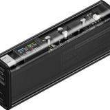 Sharge 140W - Yüksek Güçlü ve Şeffaf Tasarımlı Powerbank - Siyah