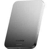 Sharge AeroMag 10.000mAh 20W Ultra Slim MagSafe Powerbank - 14.3mm İncelik & Havacılık Sınıfı Metal Gövde - N52 15 15W Kablosuz Taşınabilir Şarj