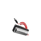 Sharge Grip 5.000 Mah Powerbank Ve Kamera Tutucu Dokunsal Bluetooth Deklanşör Tuşlu Dahili Usb-c Kablolu Taşınabilir Şarj Cihazı - Gümüş