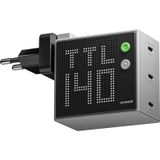 Sharge Pixel 140W GaN Hızlı Şarj Cihazı - 3 Portlu PD 3.1 - 5. Nesil GaN - Akıllı LED Ekranlı Adaptör