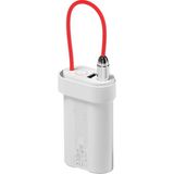 Sharge Pouch Mini - Ultra Kompakt ve Taşınabilir Powerbank - Beyaz