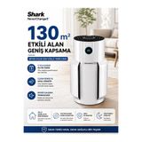 Shark 130 m² Evcil Hayvan Hava Temizleyici Şehir Tozu HEPA Filtre Koku Toz Polen Alerjen Uzun Filtre Duman
